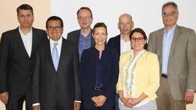 Foto der Referenten des Fortbildungstags der Pneumologie