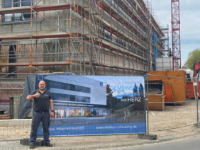 Update Baustelle (© Heike Korber) Bild zeigt ein Update der Baustelle