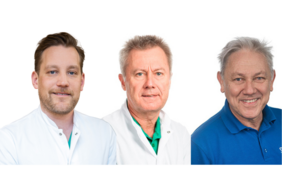 Foto der drei Ärzte der Telefonaktion Handerkrankungen