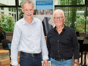 Anton Zitzelsberger und Max Artmeier (© Harro Messerschmitt) Foto von Anton Zitzelsberger und Max Artmeier