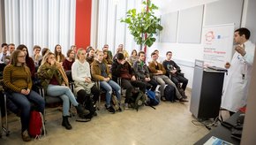 Foto von der Veranstaltung P.A.R.T.Y. zur Unfallprävention am Klinikum St. Elisabeth