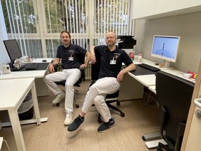 Neue CI-Audiologen in der HNO-Klinik: Alexander Heigl und Robert Miedl im Gespräch