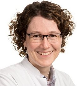 Simone Hüffmann (© Johannes Lehner) Portrait von Simone Hüffmann, Oberärztin Klinik für Anästhesiologie, Operative Intensivmedizin und Schmerzmedizin