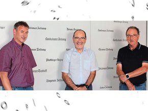 Foto von Christian Thiel, Dr. Wolfgang Schaaf und Johann Ertl