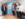 Wundverbund Jahreshauptversammlung (© Sabine Muck) Das Team auf einem Holzboden mit schräger Decke neben einem blau-roten Rollup stehen