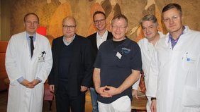 Foto der Referenten am Tag der offenen Tür des Prostatakarzinomzentrums