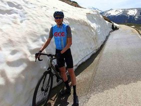 Christoph Laußer: Unterwegs in Norditalien mit seinem Rennrad