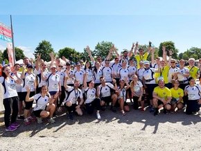 Teamfoto Herzogstadtlauf 2022 (© Klinikum) Bild zeigt Teamfoto Herzogstadtlauf 2022