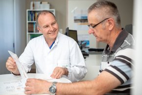 10 Jahre Prostatakarzinomzentrum (© Johannes Lehner) Bild von Dr. Christian Gilfrich, Chefarzt der Klinik für Urologie.