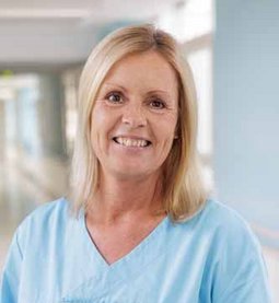 Portrait von Sandra Bratge, Leiterin Station 33 