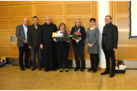 Ehrung der 45-jährige Jubilarinnen (© Marion Sieber) Foto der Ehrung der 45-jährige Jubilarinnen