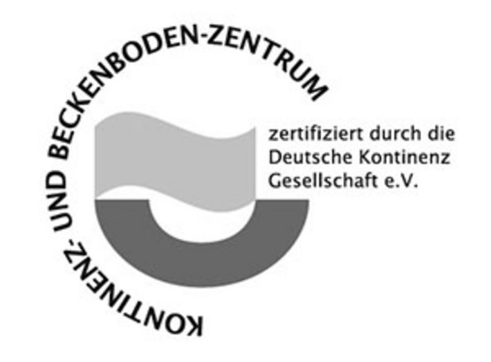Kontinenz- und Beckenbodenzentrum (© Deutsche Kontinenzgesellschaft) Siegel des Kontinenz- und Beckenbodenzentrums