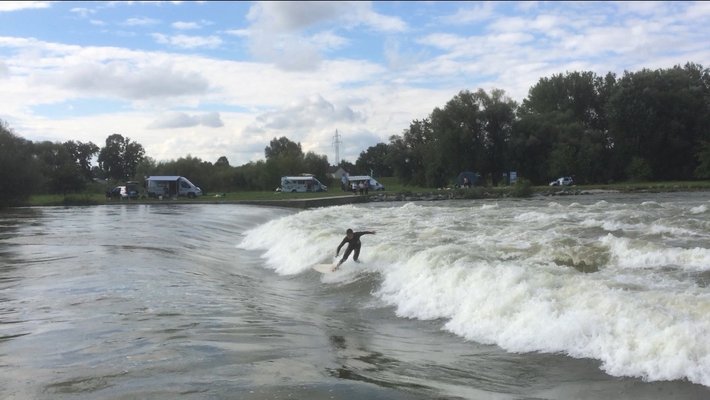 Foto der Welle in Plattling