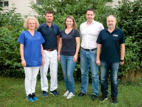 Referenten des sportmedizinischen Gäuboden-Nachmittags (© Johannes Lehner ) Portrait der Referenten des sportmedizinischen Gäuboden-Nachmittags: Dr. Zuzana Zelenska, Dr. Markus Vogt, Annika Eichhorn, PD Dr. Stefan Grote und Peter Kunzmann