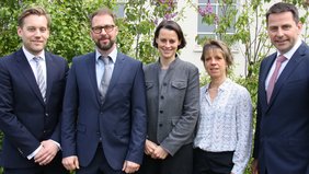 Foto von Referenten beim Straubinger Fortbildungstag zum Thema Osteoporose