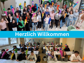 Herzlich Willkommen an unsere neuen Azubis in der Berufsfachschule für Pflege (©Berufsfachschule für Pflege) Herzlich Willkommen an unsere neuen Azubis in der Berufsfachschule für Pflege