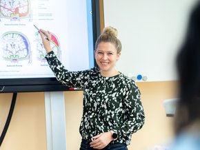 Carina Schütz ist die neue Leitung der Berufsfachschule für Pflege