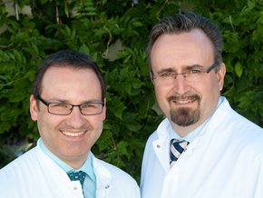 Foto von Bernhard Grumbeck und Prof. Dr. Robert Obermaier