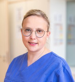 Portrait von Tamara Probst, Pflegerische Leiterin Endoskopie